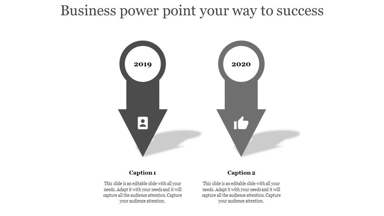 business powerpoint-Business power point your way to success-2-Gray